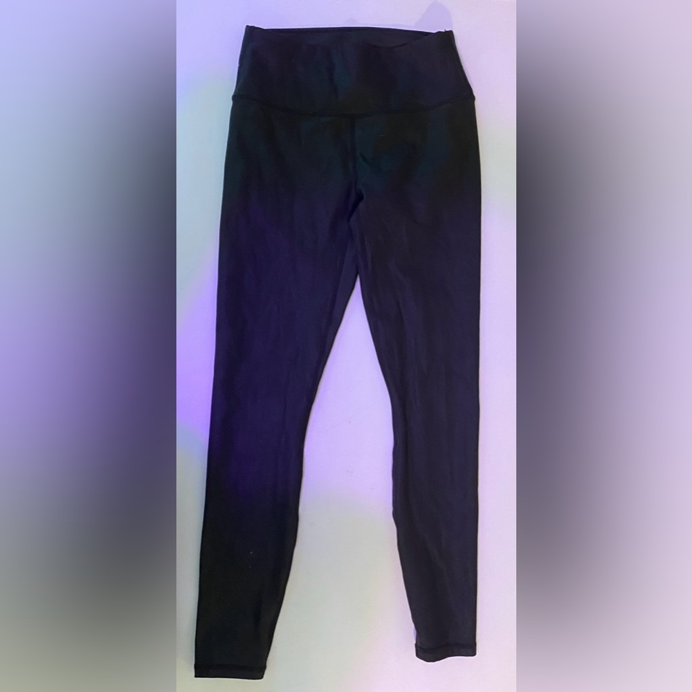 Fabletics leggings. Faux leather look